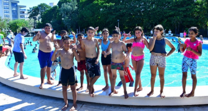 Culminó el segundo módulo de las colonias de vacaciones con la visita de niños del interior provincial
