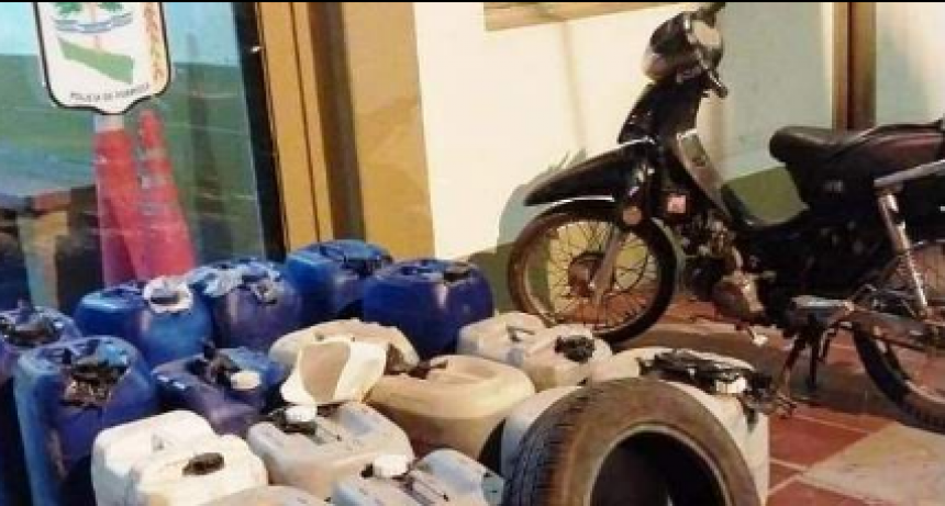 Secuestran más de 2.500 litros de combustible durante operativos en Lote 4 y Distrito Cinco