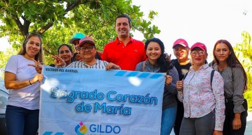 Eber Solís acompañó a niños y niñas en la colonia de vacaciones