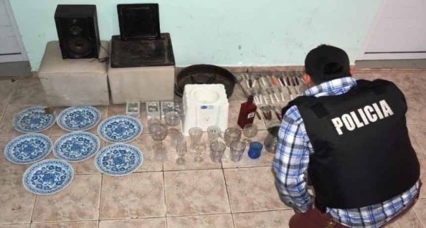 Recuperaron bienes sustraídos de dos viviendas