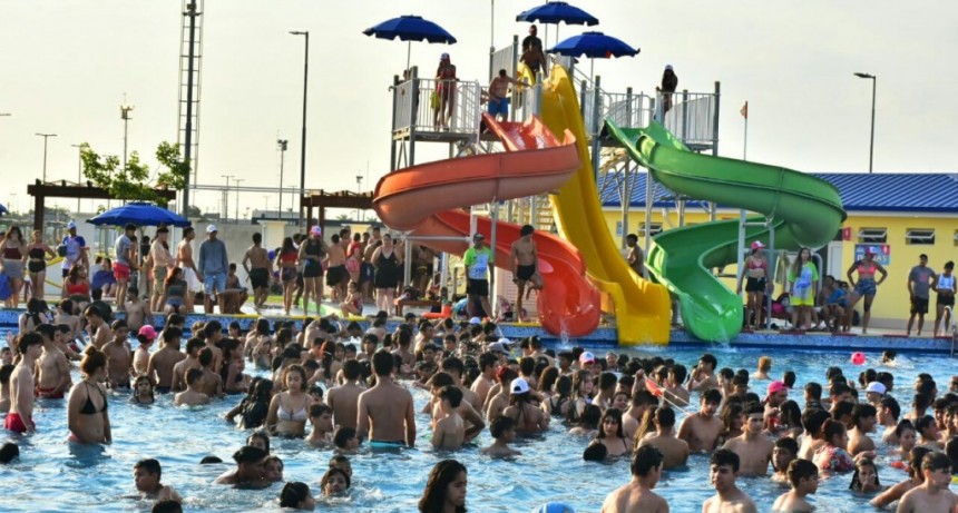 Este jueves 4 se habilita la temporada 2024 del Parque Acuático 