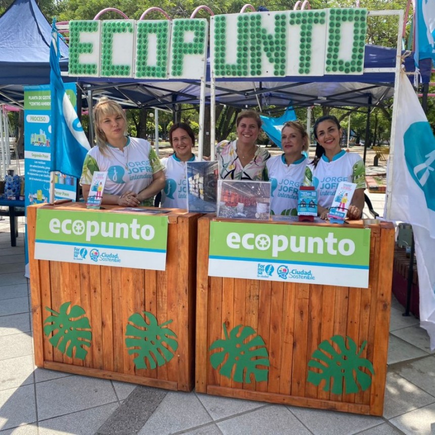 La campaña municipal “Eco Punto” se instalará este sábado en la Plaza San Martín