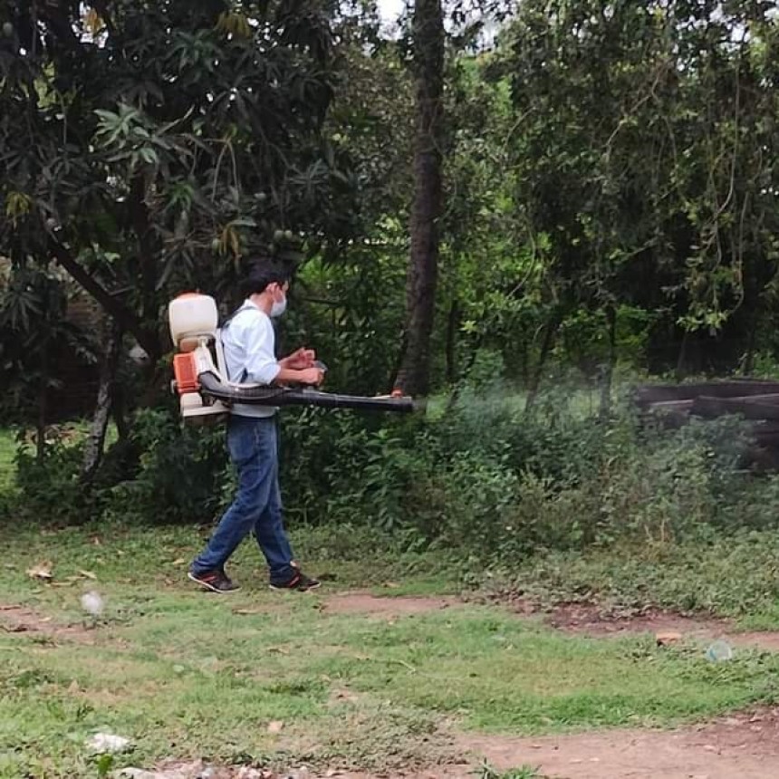 Intensiva campaña contra el dengue en Tres Lagunas
