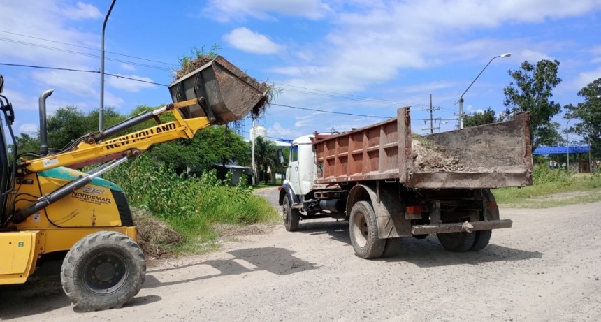 Amplio plan de acción de la comuna para la optimización de calles y desagües pluviales