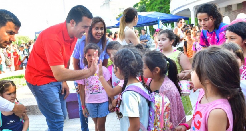 Eber Solís encabezó la apertura de las Colonias de Vacaciones 2024