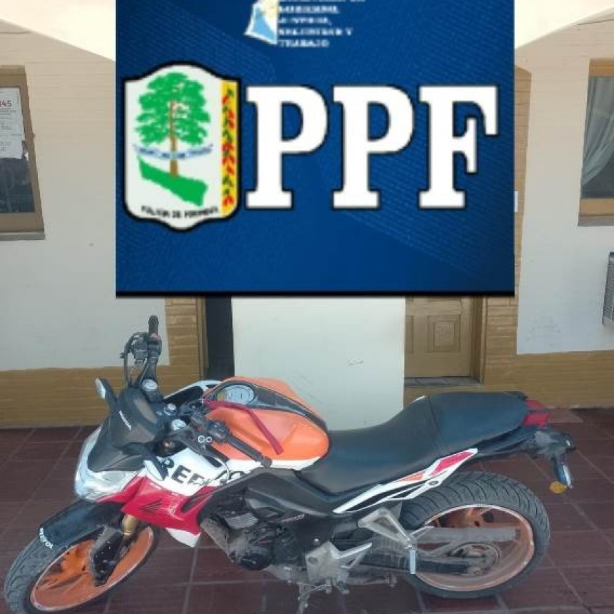 La Policía detuvo a un hombre y recuperó tres motocicletas