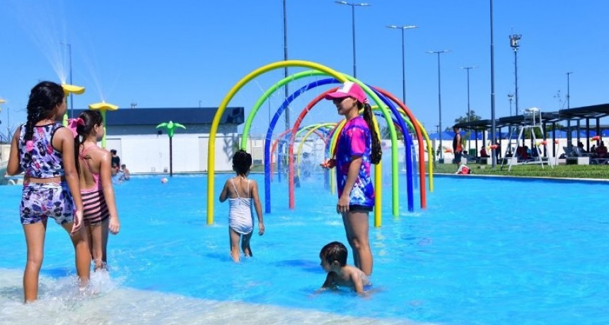 El Parque Acuático inició el segundo módulo de la Colonia de Vacaciones