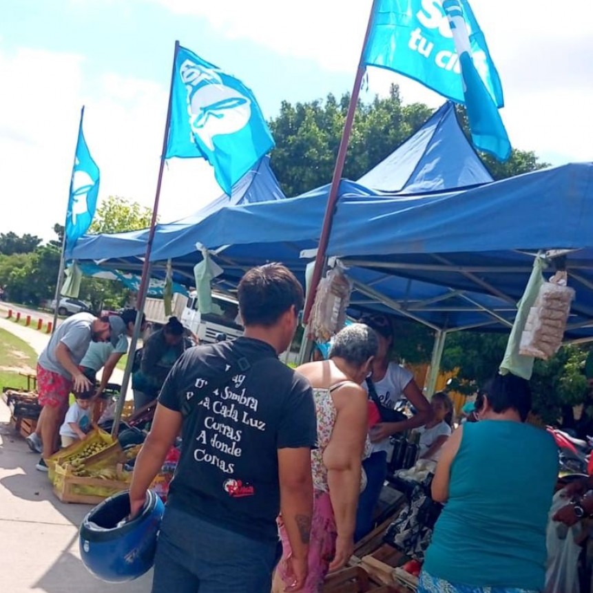 “El Mercado en tu Ciudad” en el barrio Santa Rosa