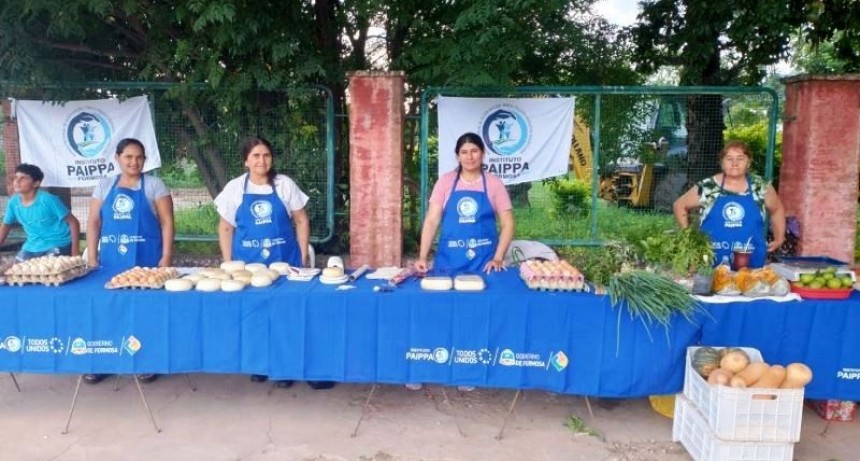 Se reactivó la feria paippera de Villa Dos Trece