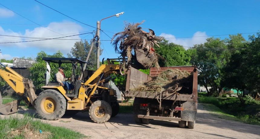 La Municipalidad encara un plan integral de limpieza en todos los barrios de la ciudad