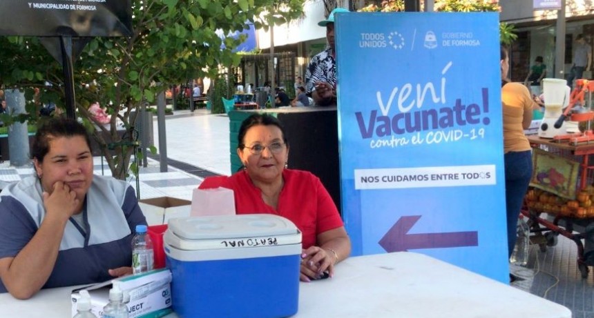 Vacunas de calendario y COVID-19: “En Formosa la inoculación no se detiene ni en vacaciones”