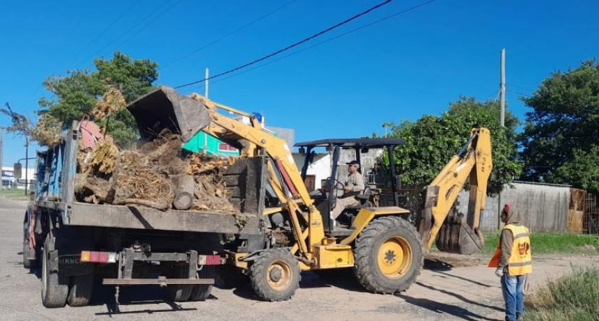El Municipio desarrolló múltiples tareas en diversos barrios capitalinos