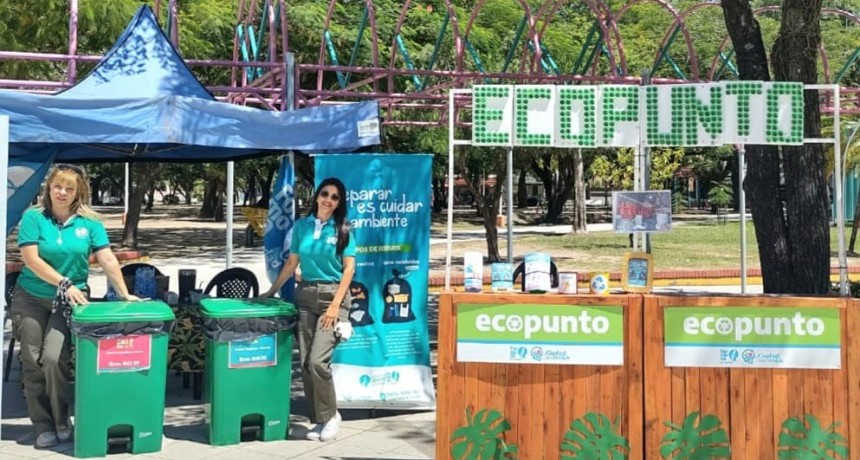 La comuna llevó a cabo una nueva jornada de Campaña de Conciencia Ambiental en la plaza San Martín