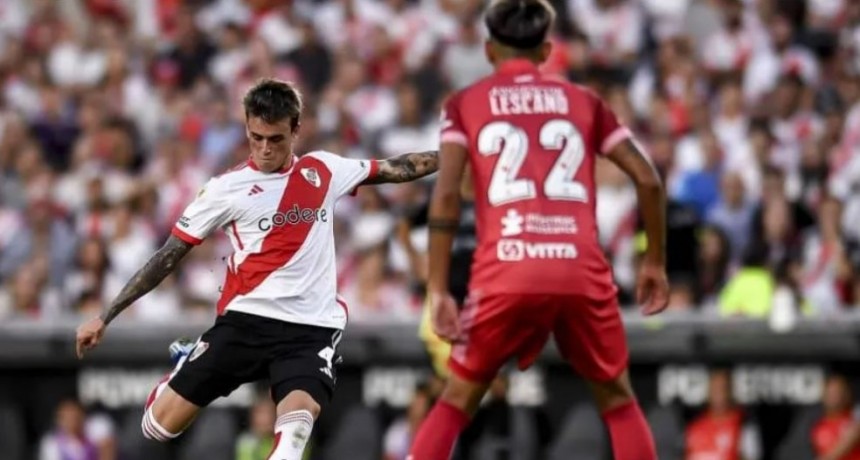 Con dos golazos, River y Argentinos empataron en el debut por la Copa de la Liga