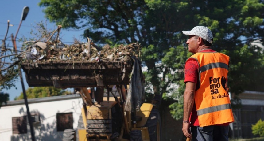 El Municipio continuidad al plan integral de limpieza en los barrios