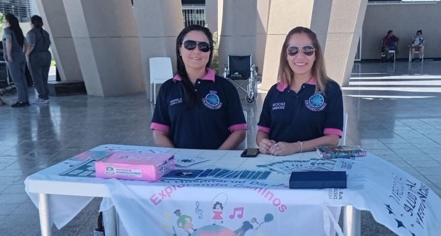 Promocionan las múltiples actividades del Hospital de Día “Explorando Caminos”