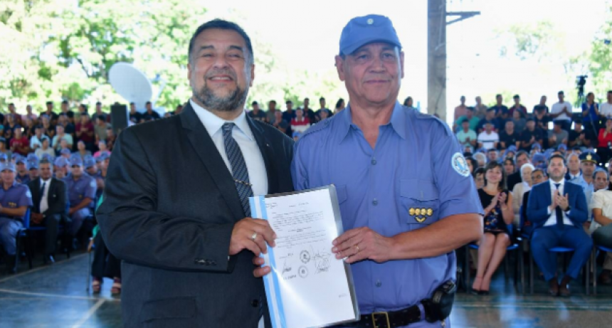 Asumió el nuevo jefe de Policía, Juan Moisés Villagra