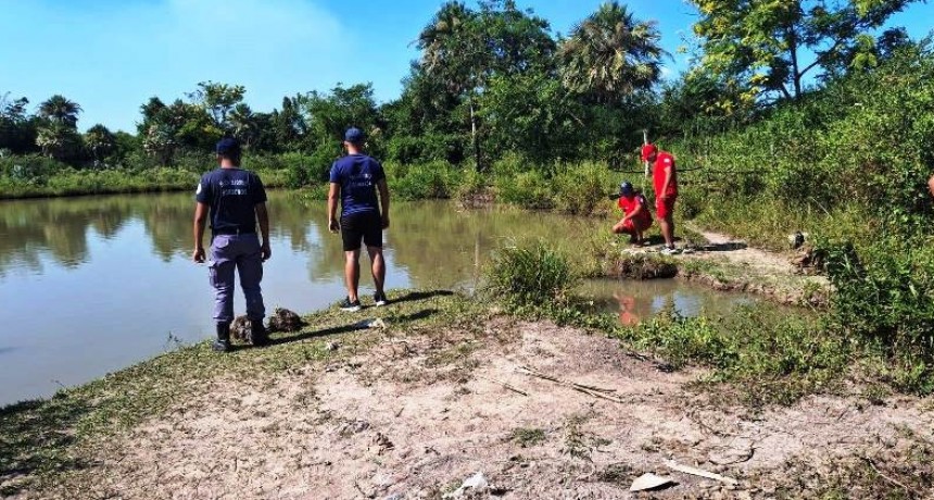 Un hombre fue hallado sin vida en una represa del barrio Lote 110