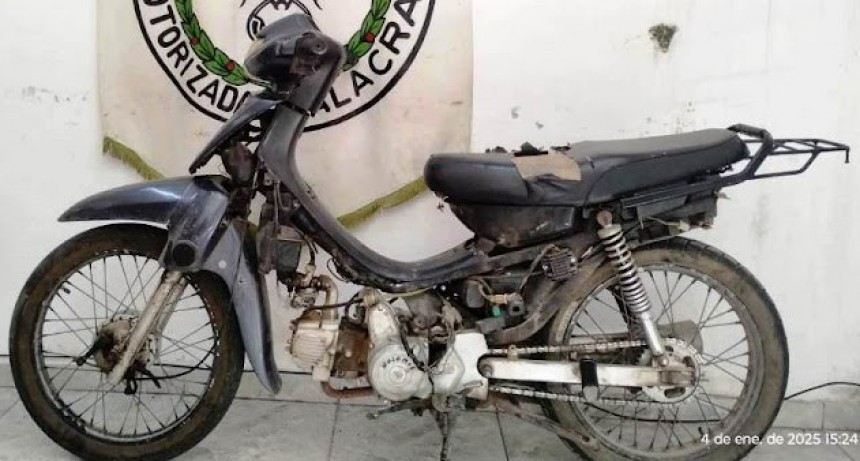 La Policía detuvo a dos sujetos, recuperó una motocicleta y dejó otra fuera de circulación
