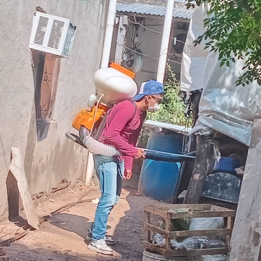 Continúan en Subteniente Perín los trabajos intensivos para prevenir el dengue