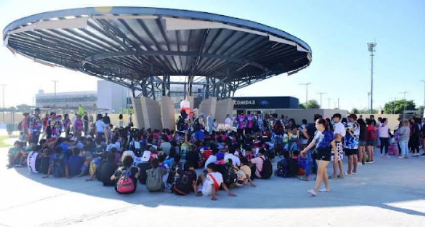 Comienzo a pleno en la colonia de vacaciones del Parque Acuático