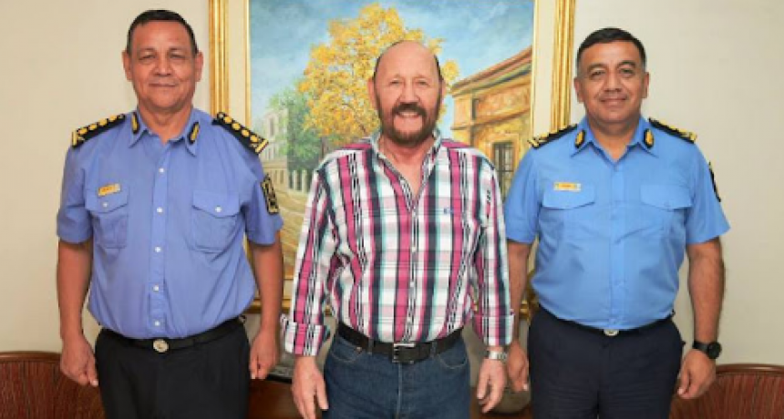Insfrán se reunió con nuevas autoridades de la Policía de Formosa