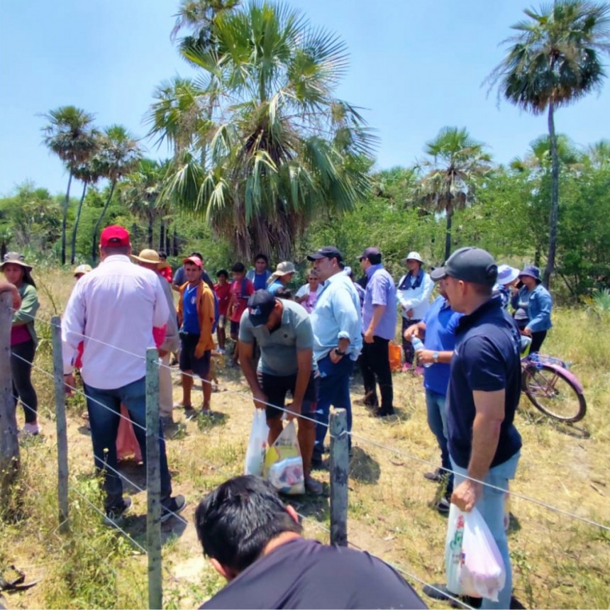 Se llevó a cabo un abordaje territorial en Islas Apando y Buey Muerto