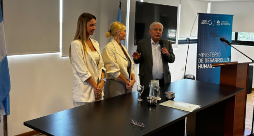 El ministro Aníbal Gómez puso en funciones a nuevas autoridades en el Hospital Interdistrital Evita
