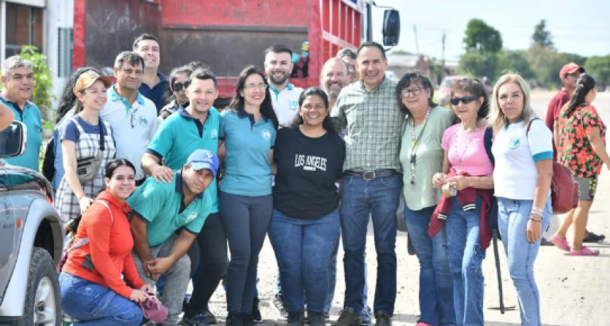 La Municipalidad llevó adelante operativo integral de trabajo en los lotes 109, 110 y 111
