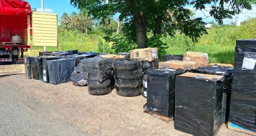 Secuestran mercaderías por más de 25 millones de pesos