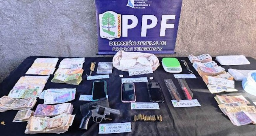 Anulan centro de distribución de drogas en el barrio El Palomar