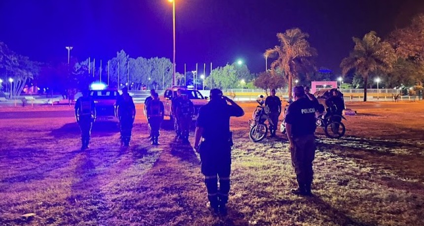 La Policía de Formosa desplegó un amplio operativo preventivo en toda la provincia