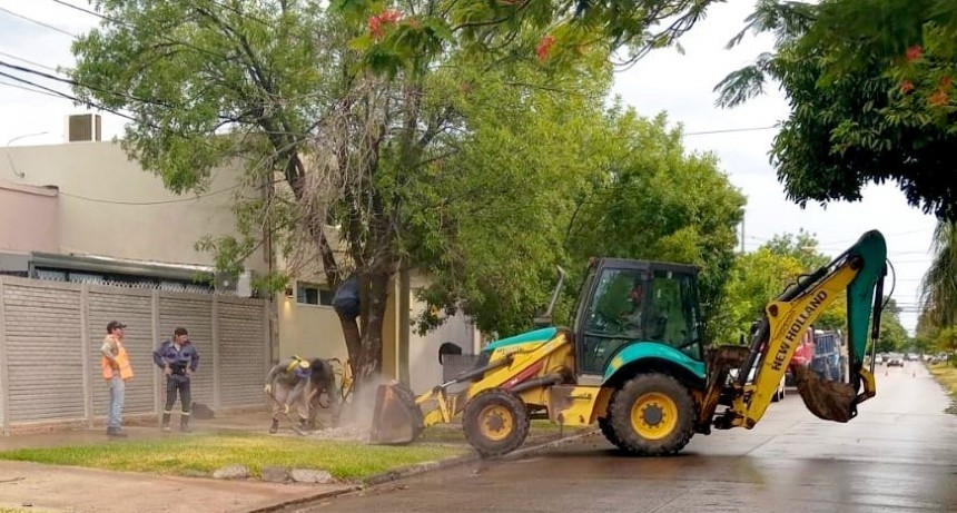 La comuna priorizó trabajos para la optimización de los desagües pluviales y la higiene urbana