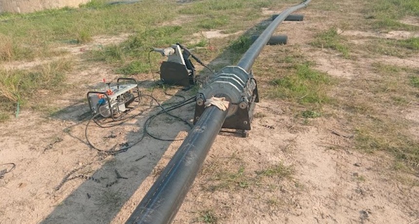 Con fondos del Tesoro Provincial, el SPAP ejecuta obras de importancia en la ciudad de Clorinda