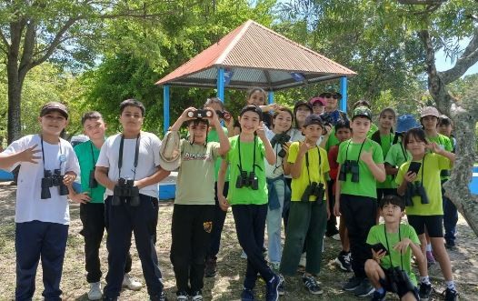 Durante 2025 mas de 1700 niños realizaron su iniciación al avistaje de Aves.