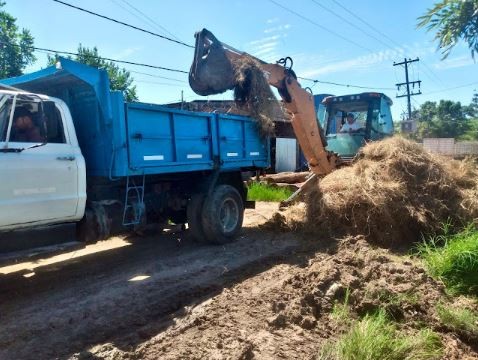 El Municipio activó el plan de tareas semanal beneficiando a distintos barrios de la ciudad
