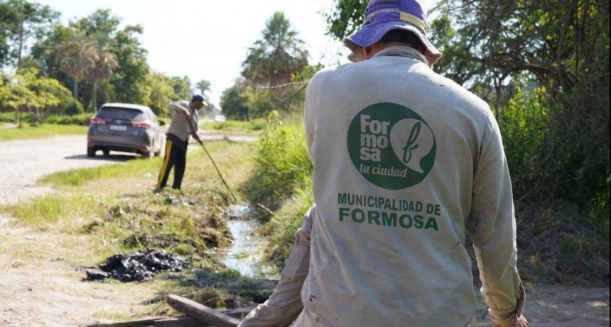 LA MUNICIPALIDAD REALIZÓ TAREAS INTEGRALES EN DISTINTOS SECTORES DE LA CIUDAD