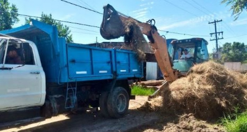 El Municipio activó el plan de tareas semanal beneficiando a distintos barrios de la ciudad