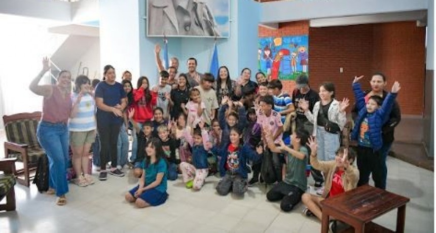 Con la presencia de niños de Pirané, inició nuevo modulo de colonia de vacaciones
