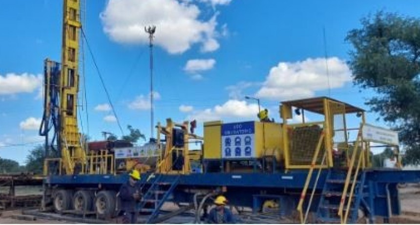 Equipo que realizará nueva perforación ya trabaja en El Potrillo