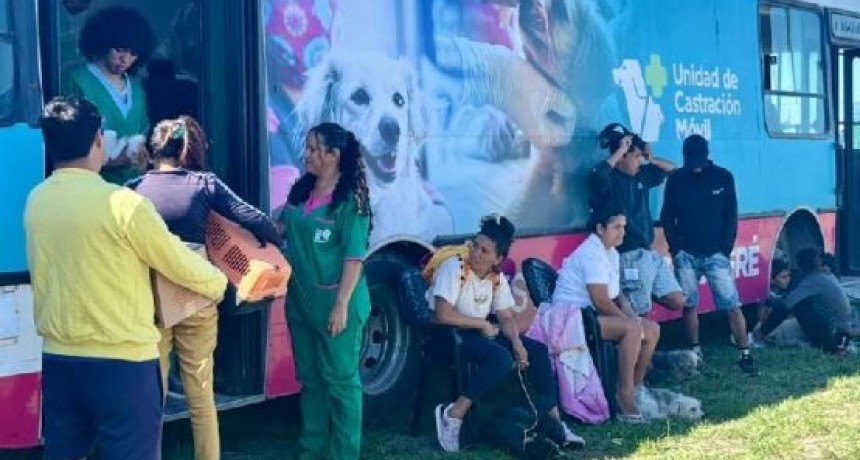 CON IMPORTANTE CONCURRENCIA SE DESARROLLÓ OPERATIVO DE CASTRACIÓN Y DESPARASITACIÓN EN EL BARRIO 28 DE JUNIO 