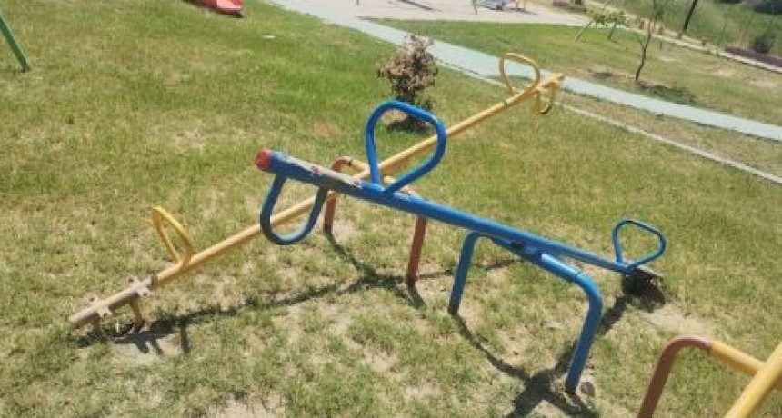 La Municipalidad pidi&oacute; tomar conciencia en el cuidado de plazas y espacios afectados por actos de vandalismo