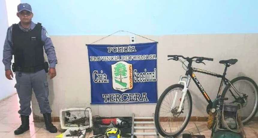 Recuperaron varios bienes de valor y detuvieron a dos sujetos