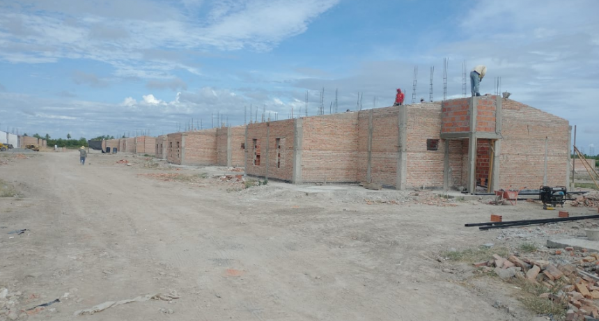 Clorinda: Sostenido avance en construcción de viviendas