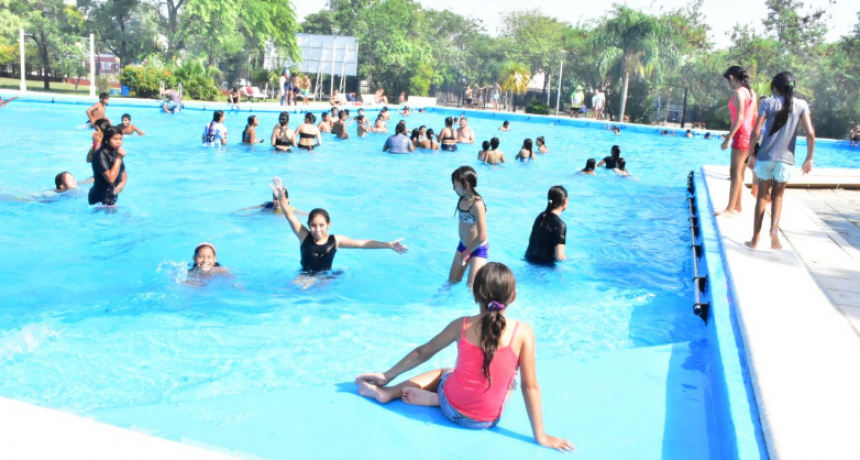 Inició el octavo módulo de la Colonia de Vacaciones, con la visita de una delegación de Pirané