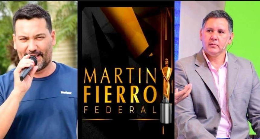 Los formoseños Rolando Acosta y Paulo Rossi de Canal 3, fueron nominados a los Martín Fierro Federal