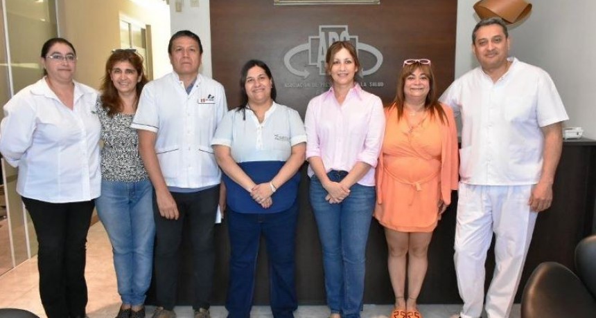 APS firmó convenio con el Colegio de Bioquímicos y el Círculo de Kinesiólogos