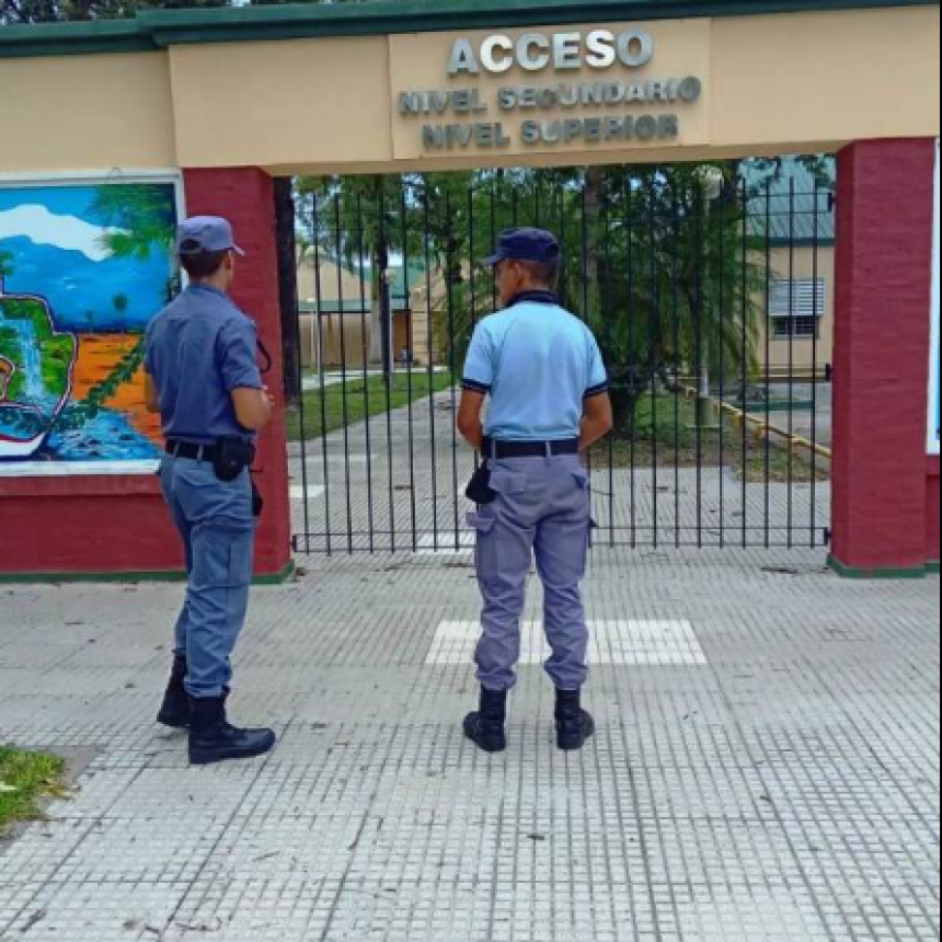 Con el inicio del nuevo ciclo lectivo, la Policía acentuará la seguridad escolar