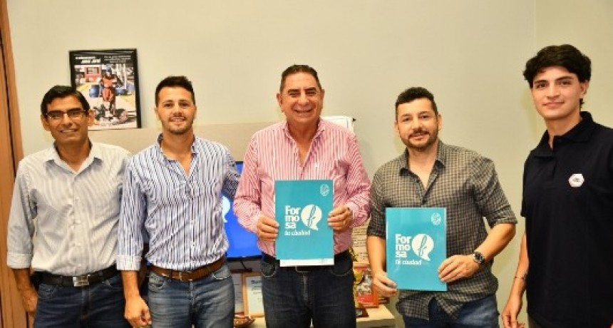 El intendente Jofré firmo convenio par pavimentación de calle con modalidad de financiamiento compartido