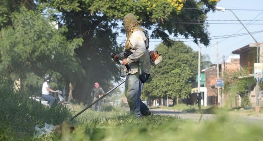 La comuna acentúa el mantenimiento de los espacios públicos de la ciudad